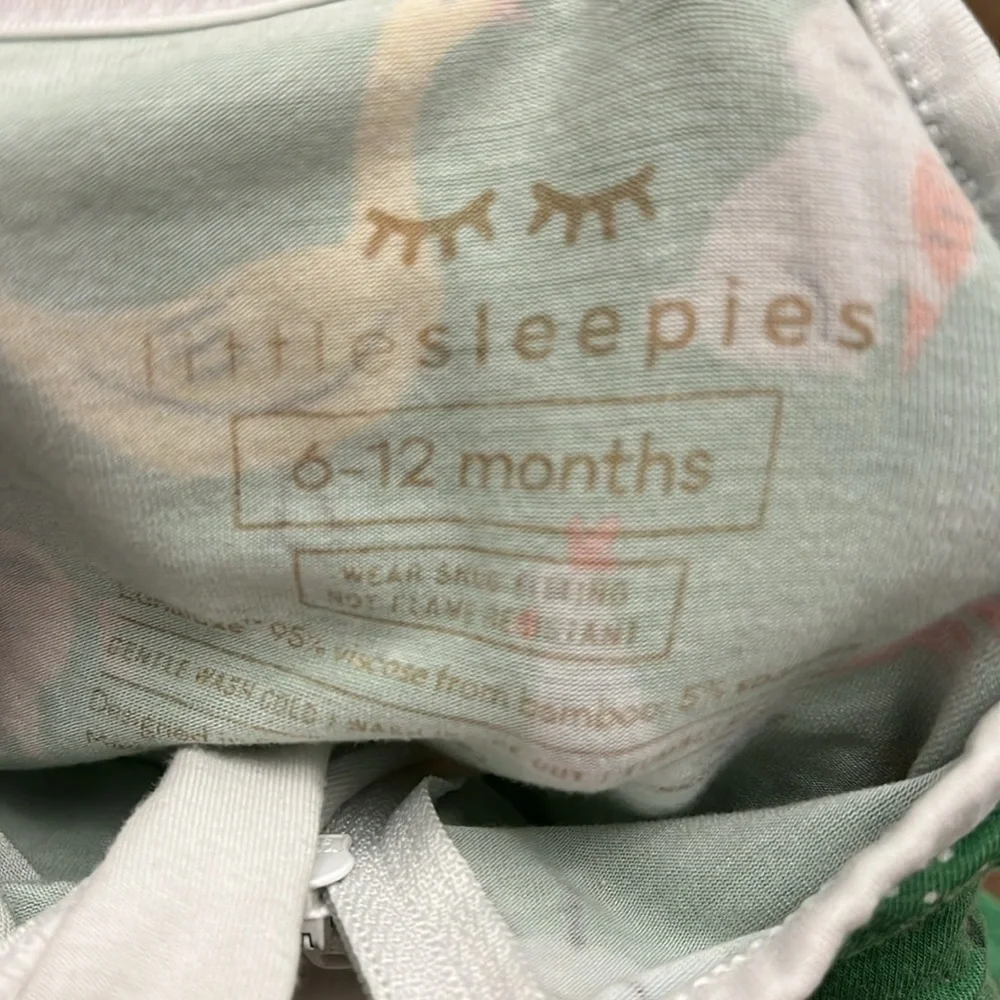 Little Sleepies Pajamas Viscose from Bamboo Baby Pajamas,  Baby Sleeper, 6-12